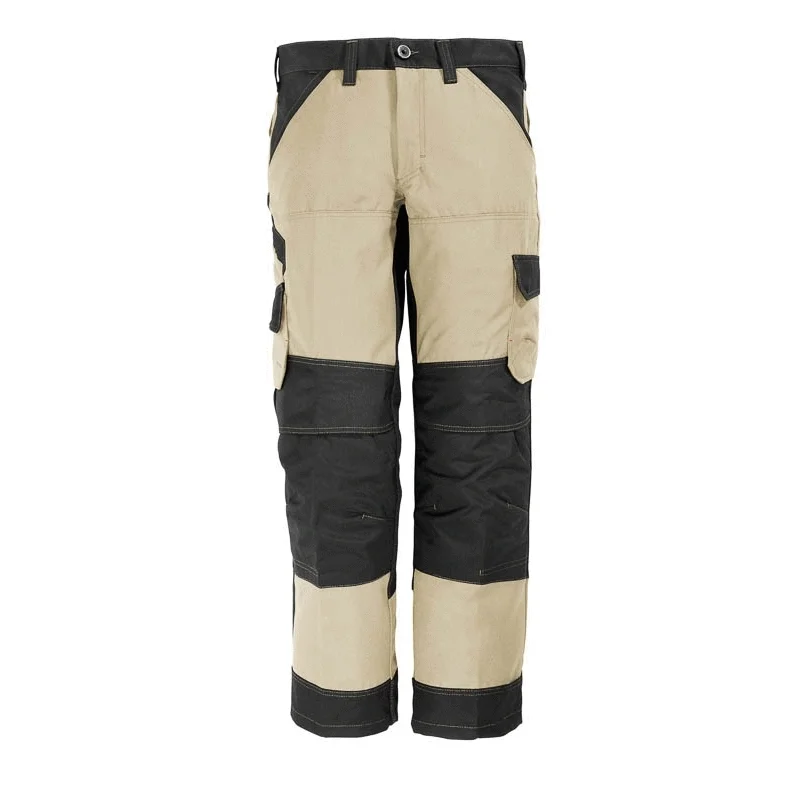 Le pantalon de travail FHB markus avec poches pour genouillères en cordura